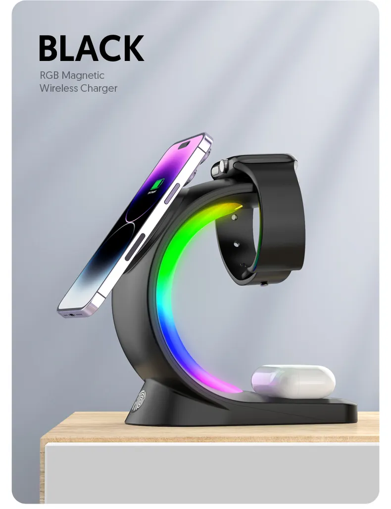 ChargeMate 4-in-1 – Fast Charging Station