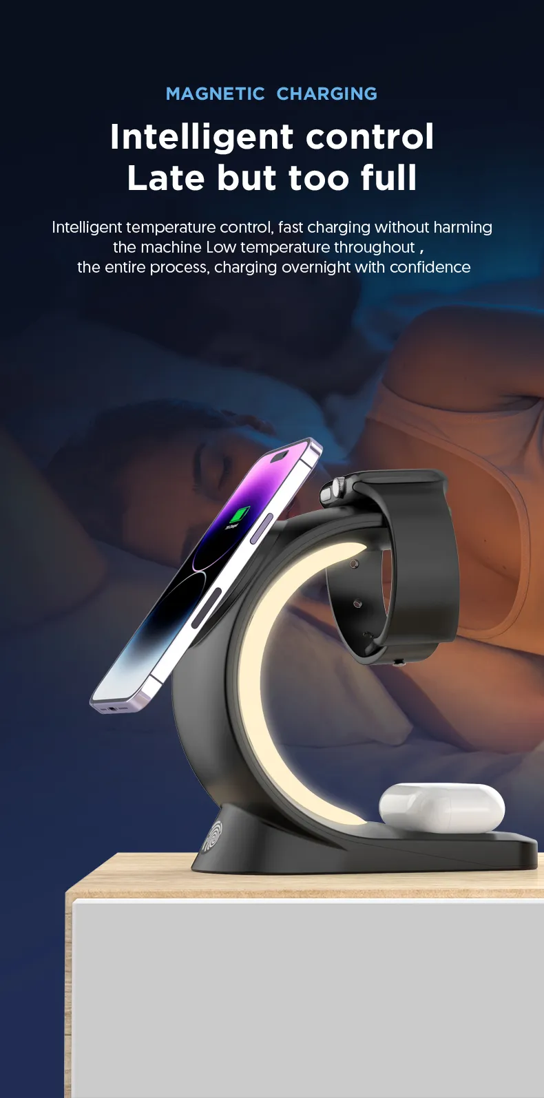 ChargeMate 4-in-1 – Fast Charging Station