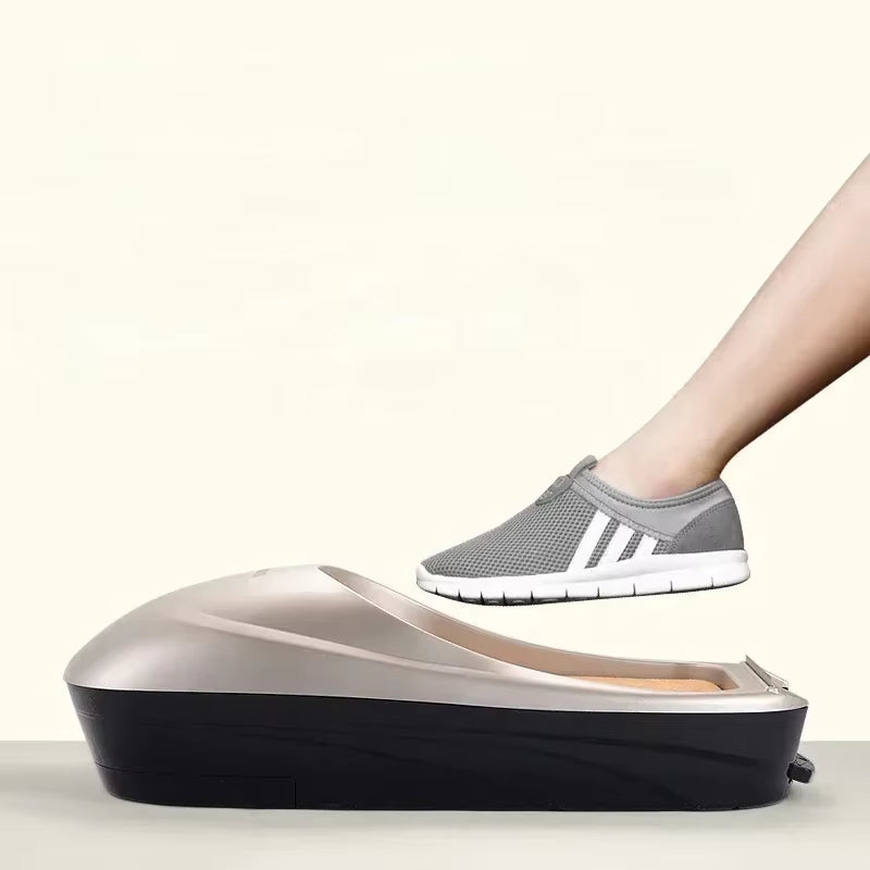 Automatic Shoe Cover Machine Disposable Smart Shoe Film Maker Indoor Household Box with One Roll of Shoe Covers Included