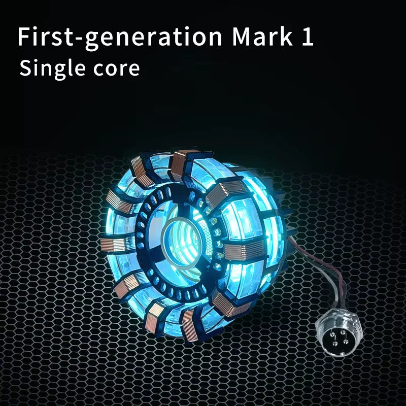 Alloy Reactor Chest Light 1/1 Ark Electromagnetic Core USD the First Avengers Iron Man Mk1 Iron Man Peripheral Model Gift