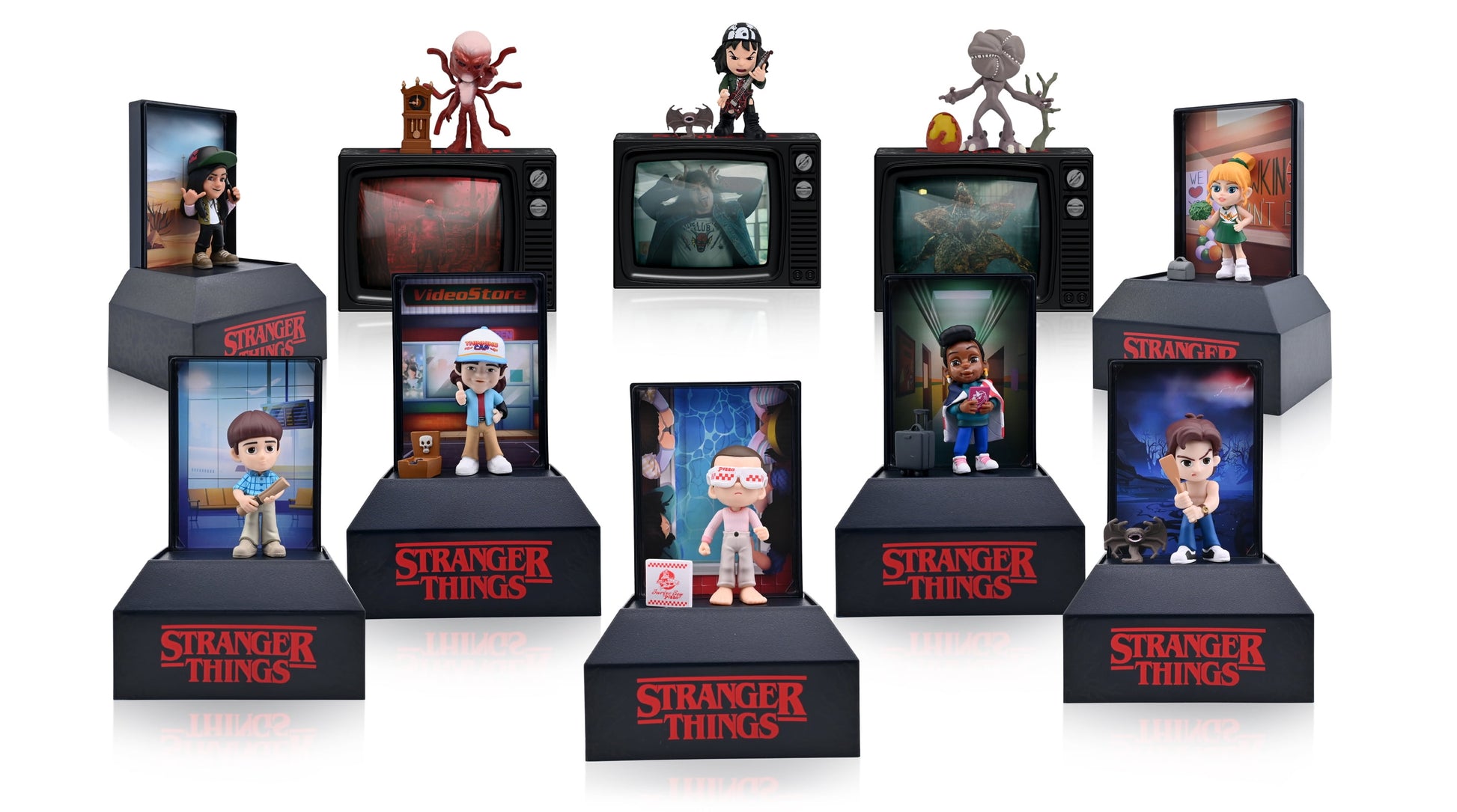 Official Stranger Things Upside down Mystery Capsules Action Figures Series 2