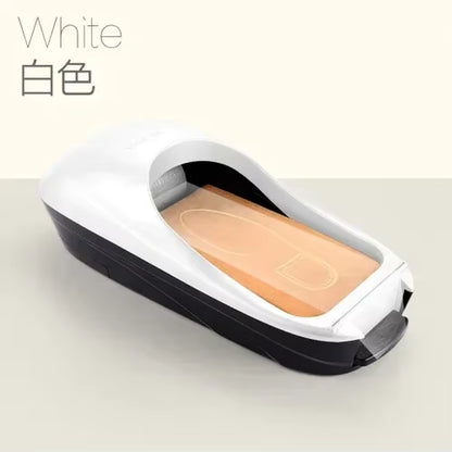 Automatic Shoe Cover Machine Disposable Smart Shoe Film Maker Indoor Household Box with One Roll of Shoe Covers Included