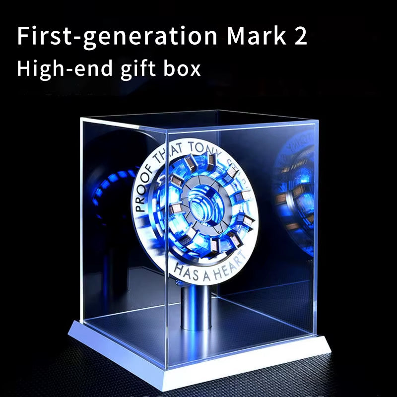 Alloy Reactor Chest Light 1/1 Ark Electromagnetic Core USD the First Avengers Iron Man Mk1 Iron Man Peripheral Model Gift