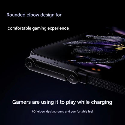 📲 2-In-1 Invisible Holder Charger Cable | Mfi-Certified | 240W Fast Charging | Built-In Phone Stand